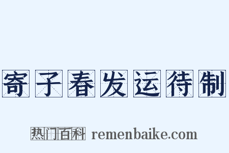 寄子春发运待制是什么意思的图片